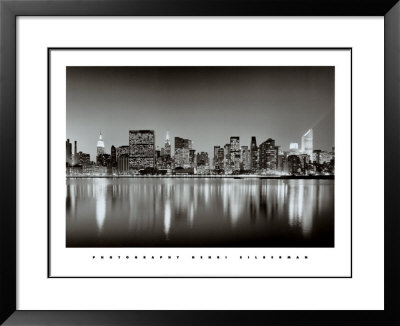 New York, New York - Manhattan East Side by Henri Silberman Pricing Limited Edition Print image