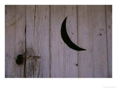 A Universal Symbol For Outdoor Plumbing Is The Crescent Moon by Stephen St. John Pricing Limited Edition Print image
