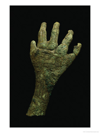 A Mysterious Bronze Hand Found In The Tomb Of A Shang Officer by O. Louis Mazzatenta Pricing Limited Edition Print image