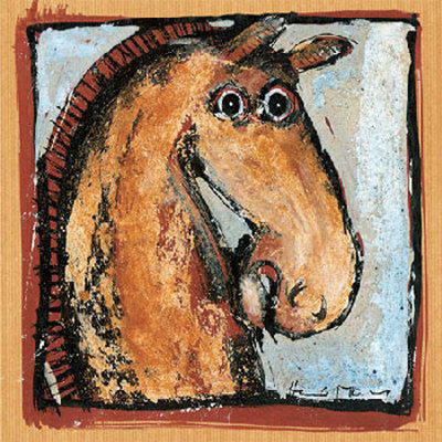 Un Cheval I by Herve Maury Pricing Limited Edition Print image