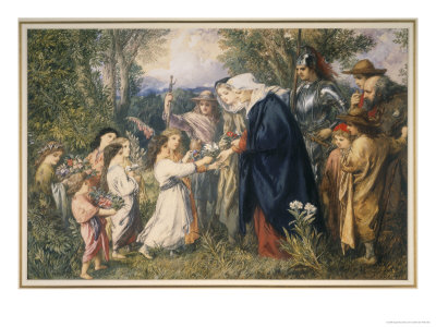 Easter Offerings by Sir John Gilbert Pricing Limited Edition Print image
