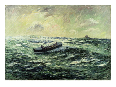 Le Bateau De Sauvetage A Audierne by Henry Moret Pricing Limited Edition Print image