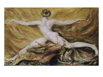 Oh! Flames Of Furious Desires: Plate 3 Of Urizen by William Blake Pricing Limited Edition Print image