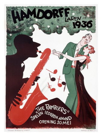 Hamdorff Laren Jazz Ramblers, C.1936 by Harmsen Van Beek Pricing Limited Edition Print image