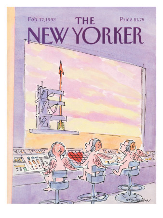 The New Yorker Cover - February 17, 1992 by James Stevenson Pricing Limited Edition Print image