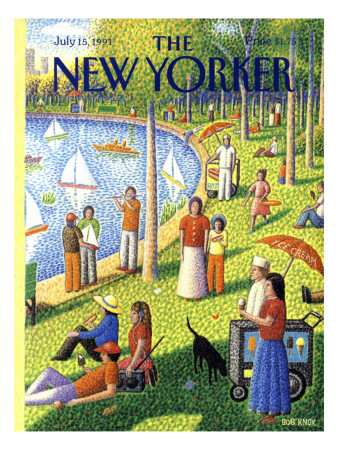 The New Yorker Cover - July 15, 1991 by Bob Knox Pricing Limited Edition Print image