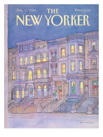 The New Yorker Cover - December 17, 1984 by Iris Vanrynbach Pricing Limited Edition Print image