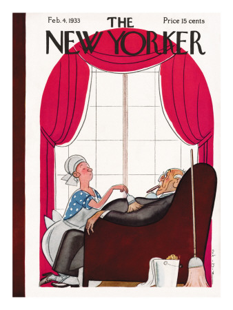 The New Yorker Cover - February 4, 1933 by Rea Irvin Pricing Limited Edition Print image