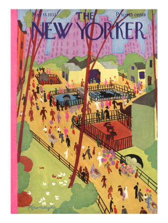 The New Yorker Cover - May 13, 1933 by Adolph K. Kronengold Pricing Limited Edition Print image
