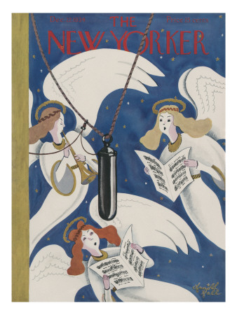 The New Yorker Cover - December 22, 1934 by Arnold Hall Pricing Limited Edition Print image