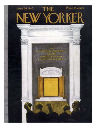 The New Yorker Cover - June 30, 1945 by Christina Malman Pricing Limited Edition Print image
