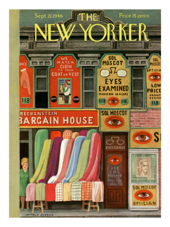 The New Yorker Cover - September 21, 1946 by Witold Gordon Pricing Limited Edition Print image