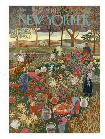 The New Yorker Cover - September 28, 1946 by Ilonka Karasz Pricing Limited Edition Print image