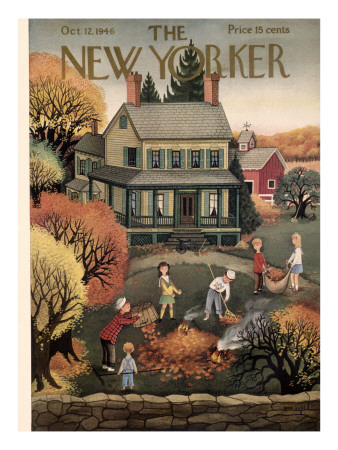 The New Yorker Cover - October 12, 1946 by Edna Eicke Pricing Limited Edition Print image