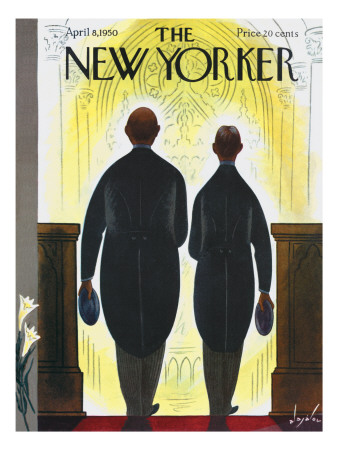 The New Yorker Cover - April 8, 1950 by Constantin Alajalov Pricing Limited Edition Print image