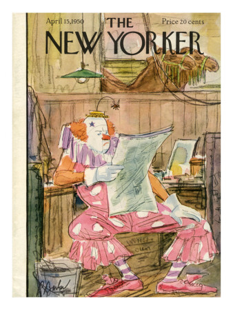 The New Yorker Cover - April 15, 1950 by Perry Barlow Pricing Limited Edition Print image