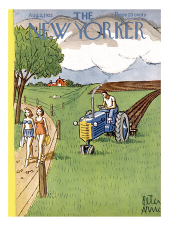 The New Yorker Cover - August 2, 1952 by Peter Arno Pricing Limited Edition Print image