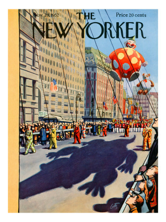 The New Yorker Cover - November 29, 1952 by Arthur Getz Pricing Limited Edition Print image