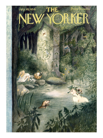 The New Yorker Cover - July 10, 1954 by Mary Petty Pricing Limited Edition Print image