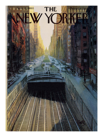 The New Yorker Cover - November 12, 1960 by Arthur Getz Pricing Limited Edition Print image