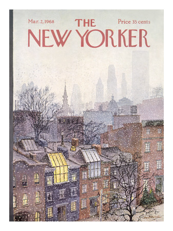 The New Yorker Cover - March 2, 1968 by Albert Hubbell Pricing Limited Edition Print image