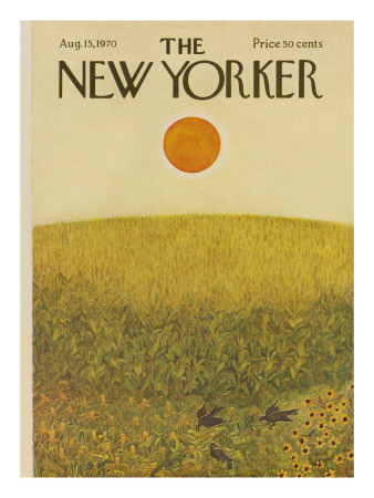 The New Yorker Cover - August 15, 1970 by Ilonka Karasz Pricing Limited Edition Print image