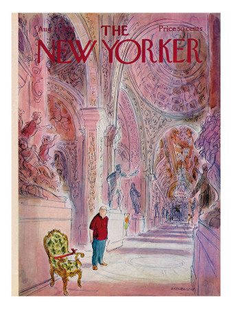 The New Yorker Cover - August 21, 1971 by James Stevenson Pricing Limited Edition Print image