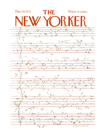 The New Yorker Cover - December 15, 1975 by James Stevenson Pricing Limited Edition Print image