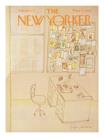 The New Yorker Cover - December 29, 1975 by Eugène Mihaesco Pricing Limited Edition Print image