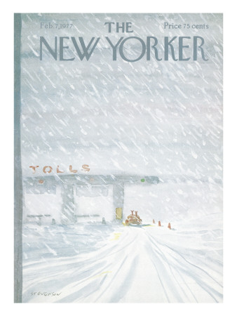 The New Yorker Cover - February 7, 1977 by James Stevenson Pricing Limited Edition Print image
