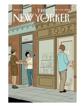 The New Yorker Cover - June 9, 2008 by Adrian Tomine Pricing Limited Edition Print image