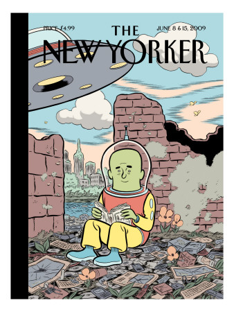 The New Yorker Cover - June 8, 2009 by Dan Clowes Pricing Limited Edition Print image