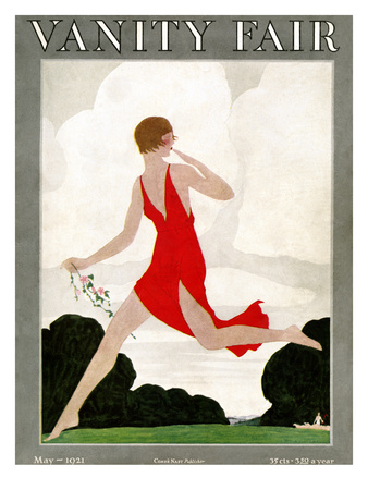 Vanity Fair Cover - May 1921 by André E. Marty Pricing Limited Edition Print image