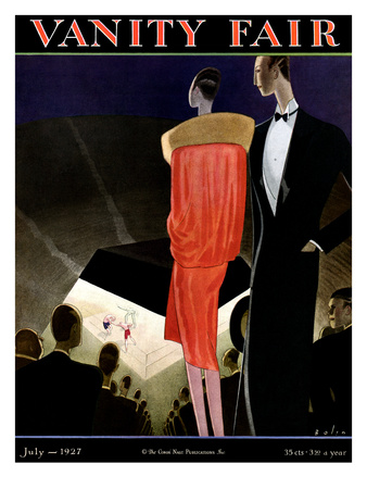 Vanity Fair Cover - July 1927 by William Bolin Pricing Limited Edition Print image