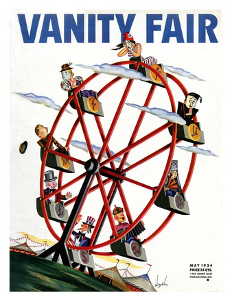 Vanity Fair Cover - May 1934 by Constantin Alajalov Pricing Limited Edition Print image