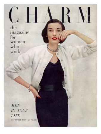 Charm Cover - November 1950 by Francesco Scavullo Pricing Limited Edition Print image