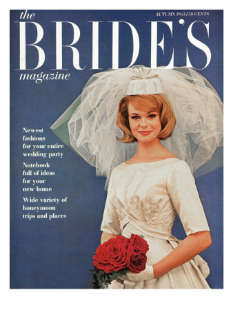 Brides Cover - August 1963 by Robert Randall Pricing Limited Edition Print image
