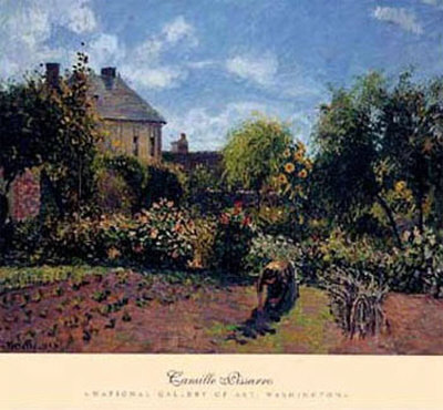 Artist's Garden by Camille Pissarro Pricing Limited Edition Print image