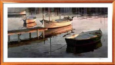 Barques Al Port by Poch Romeu Pricing Limited Edition Print image