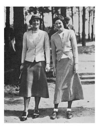 Charlotte Glutting & Aniela Gorczyca American Golfer May 1934 by Acme Pricing Limited Edition Print image