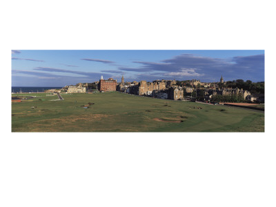 Royal And Ancient G.C. Of St. Andrews, Holes 1, 17 & 18 by Stephen Szurlej Pricing Limited Edition Print image
