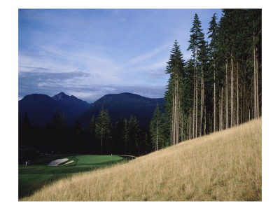 Westwood Plateau Golf, Vancouver, Canada by Stephen Szurlej Pricing Limited Edition Print image