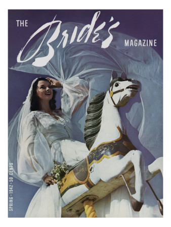 Brides Cover - February, 1942 by Herbert Matter Pricing Limited Edition Print image