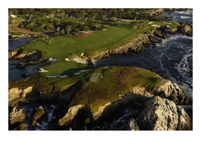 Cypress Point Golf Course, Cliffs by J.D. Cuban Pricing Limited Edition Print image