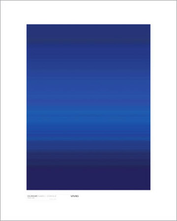 Colorscape No. 1: Ocean Blue by Tobias Gallo Pricing Limited Edition Print image