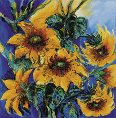 Sunflowers by Ida Von Konarzewski Pricing Limited Edition Print image