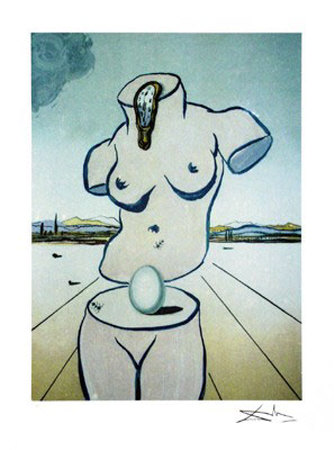 The Birth Of Venus by Salvador Dali Pricing Limited Edition Print image