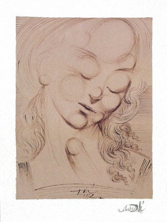 Soft Madonna by Salvador Dali Pricing Limited Edition Print image