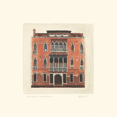 Palazzo Arancione by Ernesto Mayer Pricing Limited Edition Print image