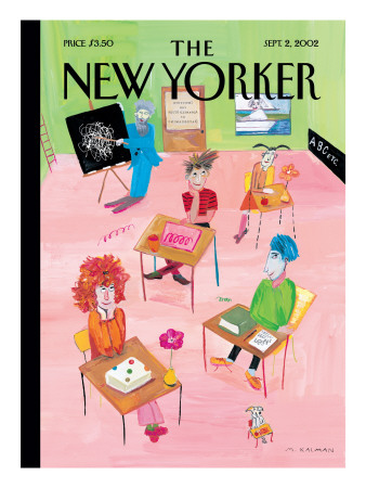 The New Yorker Cover - September 2, 2002 by Maira Kalman Pricing Limited Edition Print image